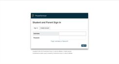 Desktop Screenshot of powerschool.strattonschools.org